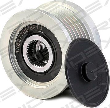 RIDEX 1390F0030 - Шкив генератора, муфта www.autospares.lv