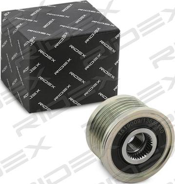 RIDEX 1390F0071 - Шкив генератора, муфта www.autospares.lv