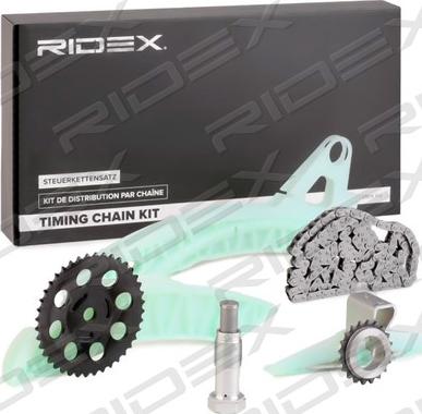 RIDEX 1389T0045 - Комплект цепи привода распредвала www.autospares.lv