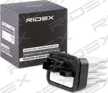 RIDEX 1385C0040 - Vadības bloks, Apsilde / Ventilācija www.autospares.lv