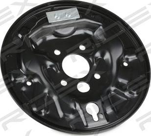 RIDEX 1330S0094 - Dubļu sargs, Bremžu disks autospares.lv