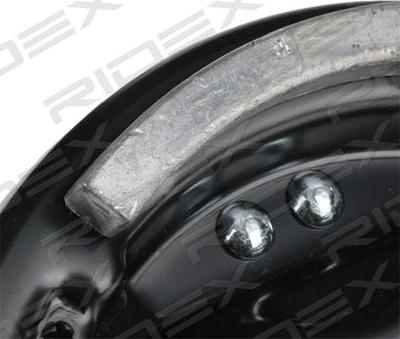 RIDEX 1330S0094 - Dubļu sargs, Bremžu disks autospares.lv