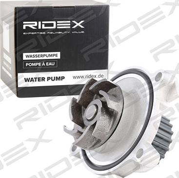 RIDEX 1260W0011 - Водяной насос www.autospares.lv