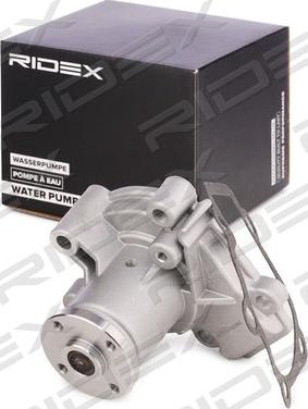 RIDEX 1260W0084 - Водяной насос www.autospares.lv