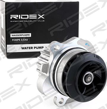 RIDEX 1260W0035 - Water Pump www.autospares.lv