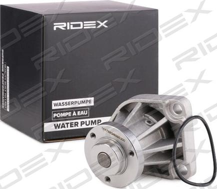 RIDEX 1260W0020 - Водяной насос www.autospares.lv