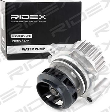 RIDEX 1260W0022 - Water Pump www.autospares.lv