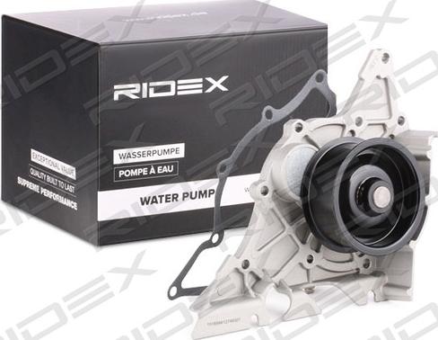 RIDEX 1260W0319 - Water Pump www.autospares.lv