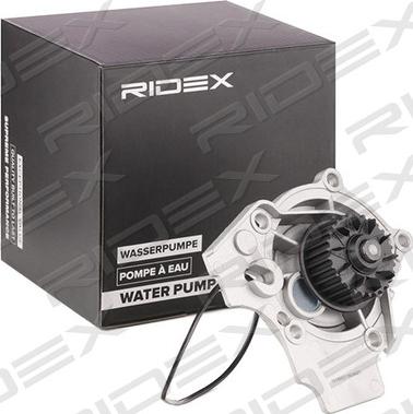 RIDEX 1260W0237 - Water Pump www.autospares.lv