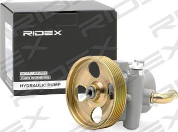 RIDEX 12H0075 - Hydraulic Pump, steering system www.autospares.lv