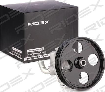 RIDEX 12H0147 - Hydraulic Pump, steering system www.autospares.lv