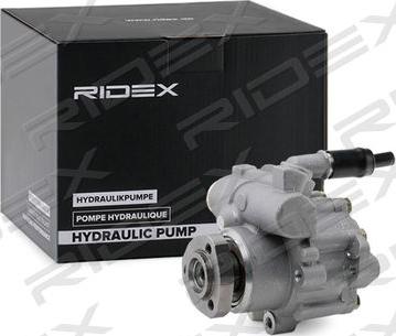 RIDEX 12H0101 - Hydraulic Pump, steering system www.autospares.lv