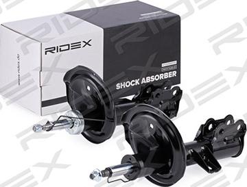 RIDEX 854S2034 - Shock Absorber www.autospares.lv