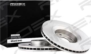 RIDEX 82B0977 - Bremžu diski autospares.lv