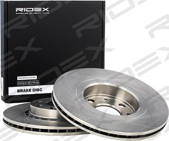 RIDEX 82B0452 - Bremžu diski autospares.lv