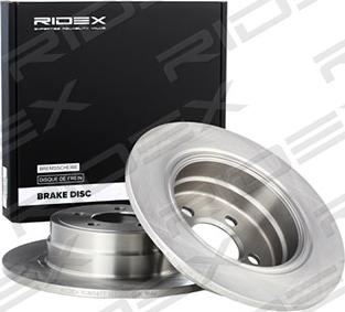 RIDEX 82B0417 - Bremžu diski autospares.lv