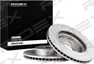 RIDEX 82B0590 - Bremžu diski www.autospares.lv