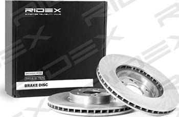 RIDEX 82B0569 - Bremžu diski www.autospares.lv