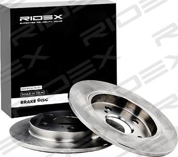 RIDEX 82B0583 - Bremžu diski autospares.lv