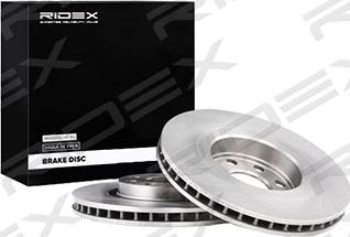 RIDEX 82B0692 - Bremžu diski autospares.lv