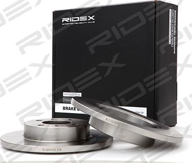 RIDEX 82B0659 - Bremžu diski autospares.lv