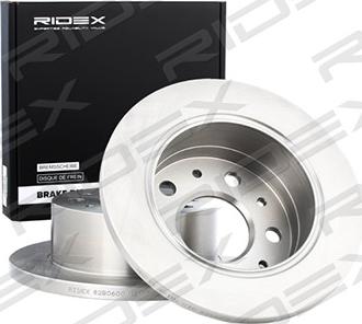 RIDEX 82B0600 - Bremžu diski autospares.lv