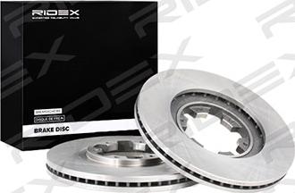 RIDEX 82B0048 - Bremžu diski autospares.lv