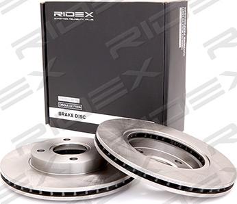 RIDEX 82B0006 - Bremžu diski www.autospares.lv