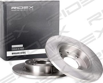 RIDEX 82B0035 - Bremžu diski autospares.lv