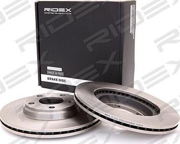 RIDEX 82B0025 - Brake Disc www.autospares.lv