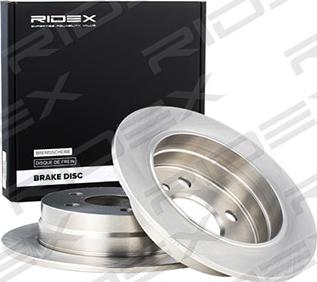 RIDEX 82B0075 - Bremžu diski autospares.lv