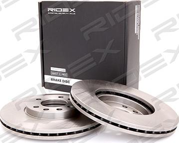 RIDEX 82B0140 - Bremžu diski autospares.lv