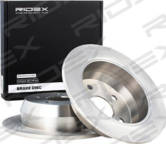 RIDEX 82B0186 - Bremžu diski www.autospares.lv