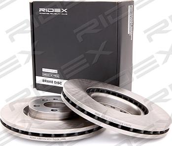 RIDEX 82B0134 - Brake Disc www.autospares.lv