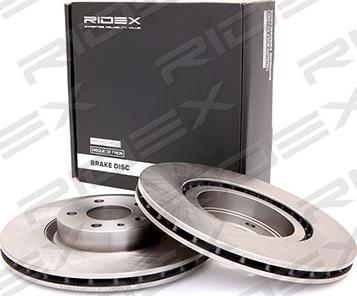 RIDEX 82B0132 - Bremžu diski autospares.lv