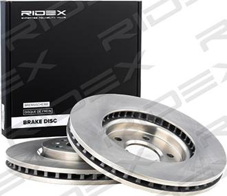 RIDEX 82B0876 - Bremžu diski autospares.lv