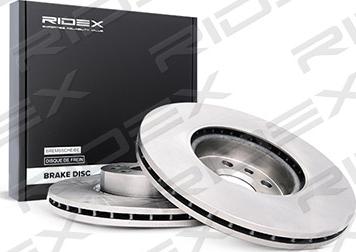 RIDEX 82B0330 - Bremžu diski autospares.lv