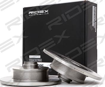 RIDEX 82B0233 - Bremžu diski autospares.lv