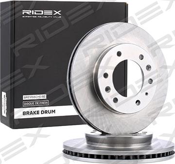 RIDEX 82B1125 - Bremžu diski autospares.lv