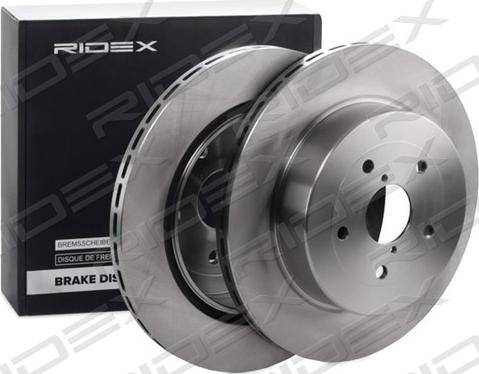 RIDEX 82B1380 - Bremžu diski autospares.lv