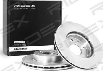 RIDEX 82B1290 - Bremžu diski autospares.lv