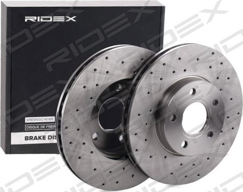 RIDEX 82B1793 - Bremžu diski www.autospares.lv