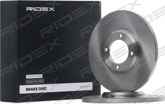 RIDEX 82B1756 - Bremžu diski www.autospares.lv