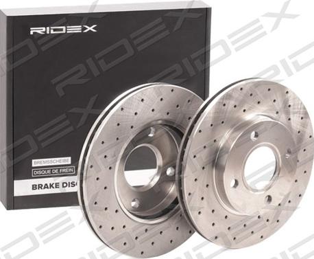 RIDEX 82B2036 - Bremžu diski www.autospares.lv