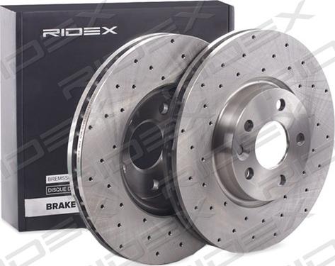 RIDEX 82B2360 - Bremžu diski autospares.lv