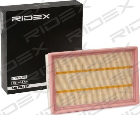 RIDEX 8A0636 - Gaisa filtrs autospares.lv