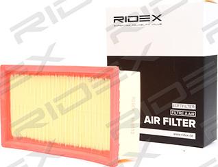 RIDEX 8A0092 - Gaisa filtrs autospares.lv