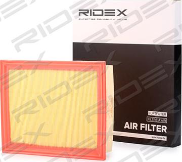 RIDEX 8A0018 - Gaisa filtrs autospares.lv