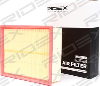 RIDEX 8A0039 - Gaisa filtrs autospares.lv