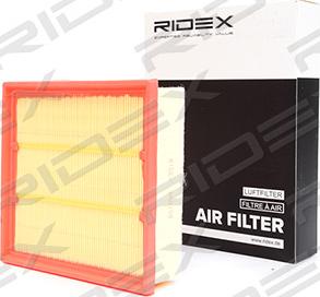 RIDEX 8A0158 - Gaisa filtrs autospares.lv